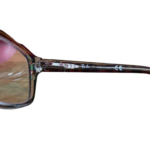 Ray-Ban RB1550 3602 Kids Eyeglasses Frames Tortoise Clear Rectangular 48-15-130 - Picture 3 of 8